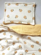 Set chăn ga gối đệm bằng vải muslin vải xô mềm mại